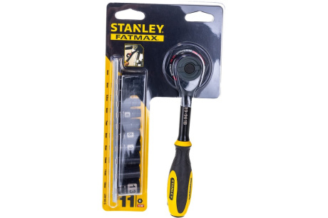 Купить Рукоятка STANLEY FATMAX с торцевыми головками  1/4" (11шт)   0-94-607 фото №3